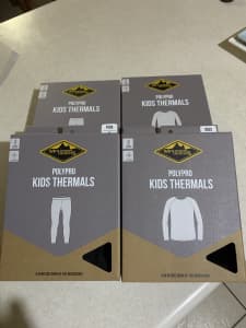 Kids Size 8 Thermals - Mountain Designs
