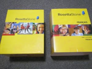 Rosetta Stone Learn French language program LEvel 1-5 Francais