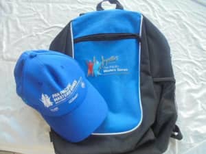 Backpack & Cap Pan Pacific Masters Games