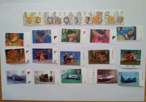 GB 4 sets of mint stamps. 1998