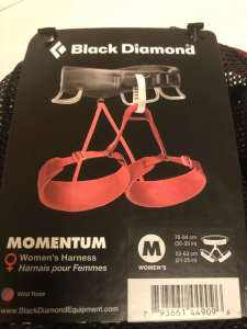 Selling brand new rock climbing black diamond harness