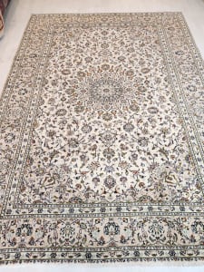 Persian handmade soft wool Kashan rug 342*245 cm