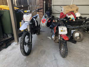 125cc & 50cc dirt bikes 