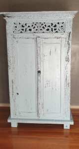 Beautiful Cabinet with Weathered Look Finish