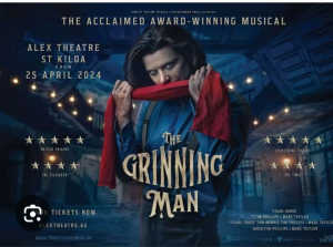 Grinning Man x2 Tickets - Melbourne 