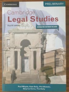 NEW Cambridge Legal Studies Preliminary (with interactive textbook)