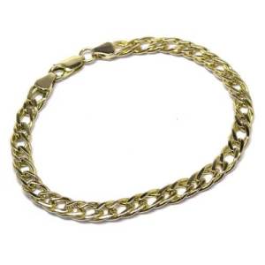 18ct Yellow Gold Bracelet - 20.5cm 19.05G