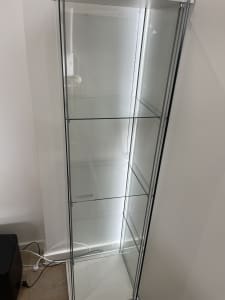 IKEA Detolf Glass Cabinet