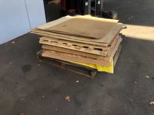 pallet of scrap wood