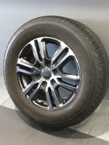 FORD RANGER WILDTRAK MY21 18" GENUINE ALLOY WHEELS AND TYRES