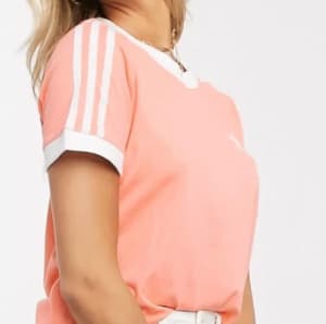 Brand New Womens Adidas Originals Adicolor Three Stripe T-Shirts