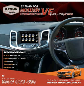 BRAND NEW - Car Stereo with SatNav for HOLDEN - Kayhan Audio