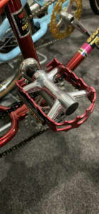 DRS RED PEDALS 1/2 inch