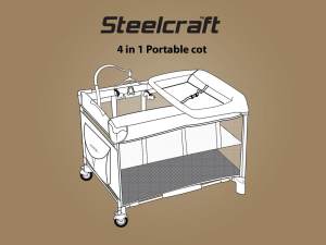Steelcraft 4-in-1 Portable Cot Sheets
