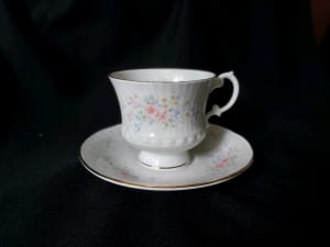 Elizabethan Cup & Saucer Bone China