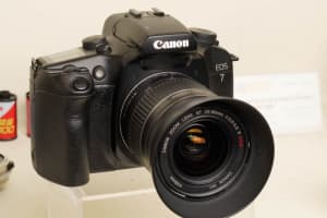 Canon EOS 7 with 28-80mm film camera