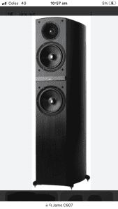 Jamo C807 floorstanding speakers (pair)