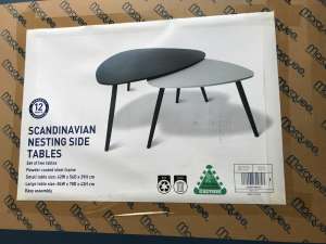 scandinavian nesting side tables