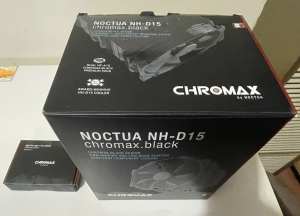 Noctua NH-D15 Chromax.Black CPU Cooler Package Deal