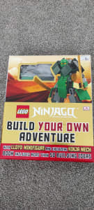 Lego Ninjago build your own adventure Lloyd mech plus book