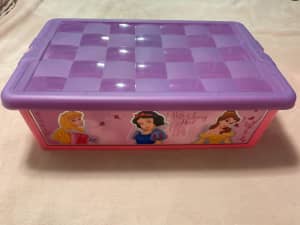 Excellent condition Disney princess under the bed storage container