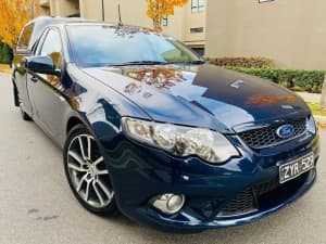 2011 Ford Falcon FG XR6 Ute Super Cab Limited Edition Blue 6 Speed Sports Automatic Utility