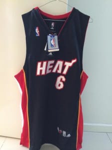 Offical Adidas NBA Miami Heat GUERNSEY/ JERSEY - (GENUINE)