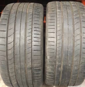 Continental tyre 255 35 18 -$200 for 2 (ref no. R3B13C)