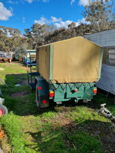 Army camping trailer 