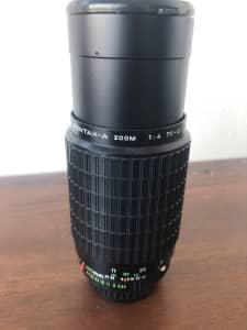 pentax 70-210/4 A lens mint