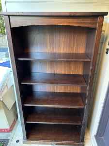 Bookshelf - 1700H x 900W x 380D, Solid timber by Boori Australia