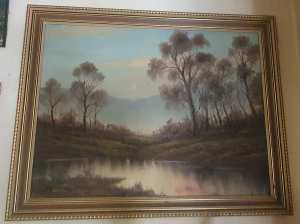 paintings - Forest & Mountains - various sizes & prices