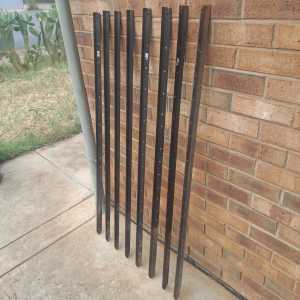 8x Steel Star Droppers Fence or Tree Post Ultrapost Stakes Bundle