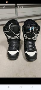 Nitro snowboarding boots - never used Mens US 11