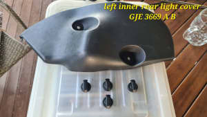 Jaguar XK8/XKR rear light cluster cover and fixings