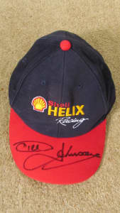 Shell Helix Racing Cap autographed by Dick Johnson