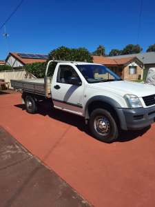 2005 HOLDEN RODEO LX 4 SP AUTOMATIC C/CHAS