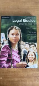 Cambridge Legal Studies Stage 6 Year 12 Fifth Edition