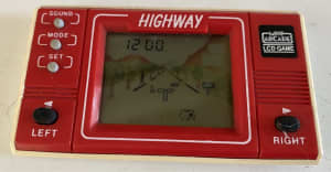 Vintage Radio Shack Mini Arcade LCD Game Highway