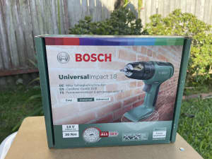 Bosch UniversalImpact drill Hammer Impact 18V drill driver, skin only