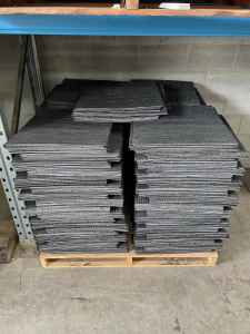 CARPET TILES rubber back - (50 x 50) - $4 ea