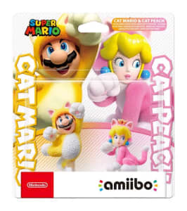 Mario and peach amiibo set for Nintendo switch