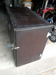 Storage box or work table 