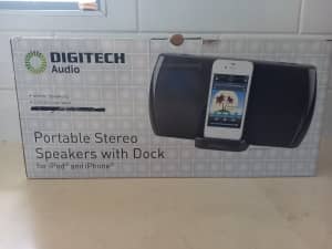Digitech Portable Stereo Speakers with Dock