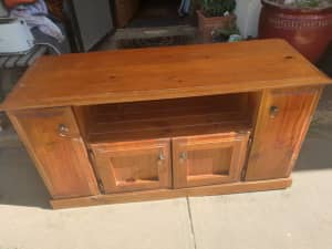 Solid Timber TV cabinet