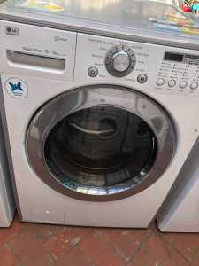 LG WD-1255RD Front Load Washer dry combo, 10-6 kg, good condition