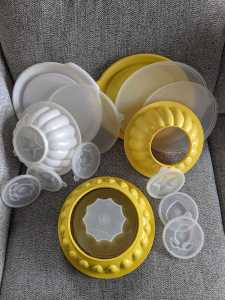 Tupperware Jelly mould setsx2 New 