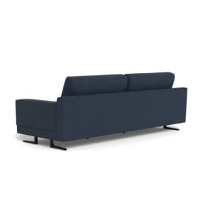 Freedom Furniture Bari 3 Seater Sofa Ottoman - Sunny Sky - Brand New
