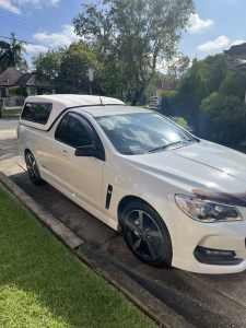 2016 HOLDEN UTE SV6 BLACK EDITION 6 SP AUTOMATIC UTILITY