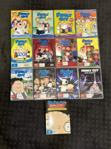 Family Guy DVDs Seasons 1-11 & 2 Movies